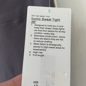 Lululemon Iconic Sweat Tight
